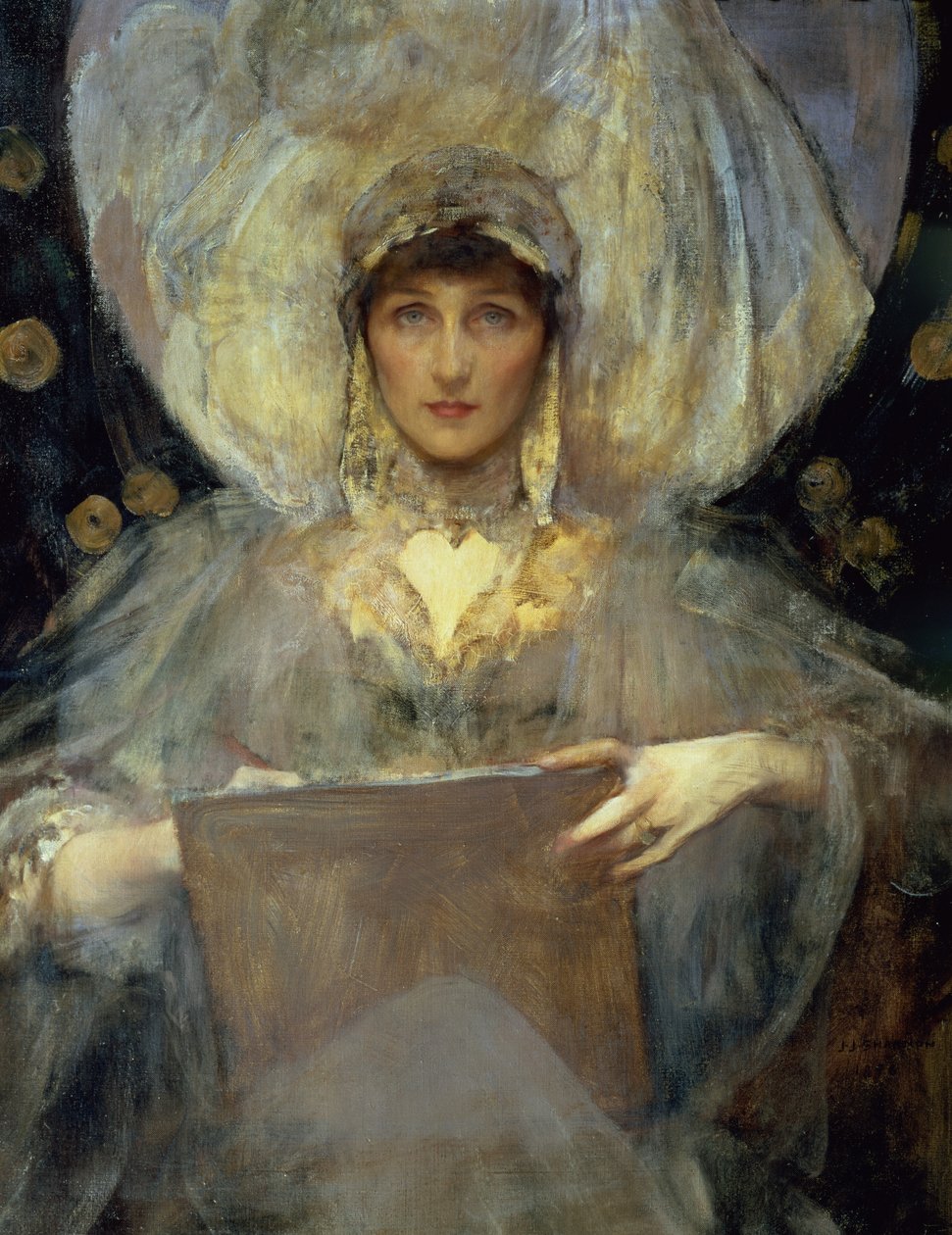 Porträt von Violet, Herzogin von Rutland von James Jebusa Shannon