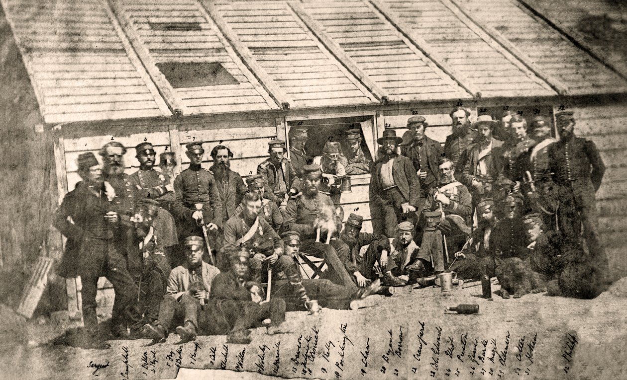 18. Royal Irish Regiment Camp, Sewastopol, Mai 1856 von James Robertson