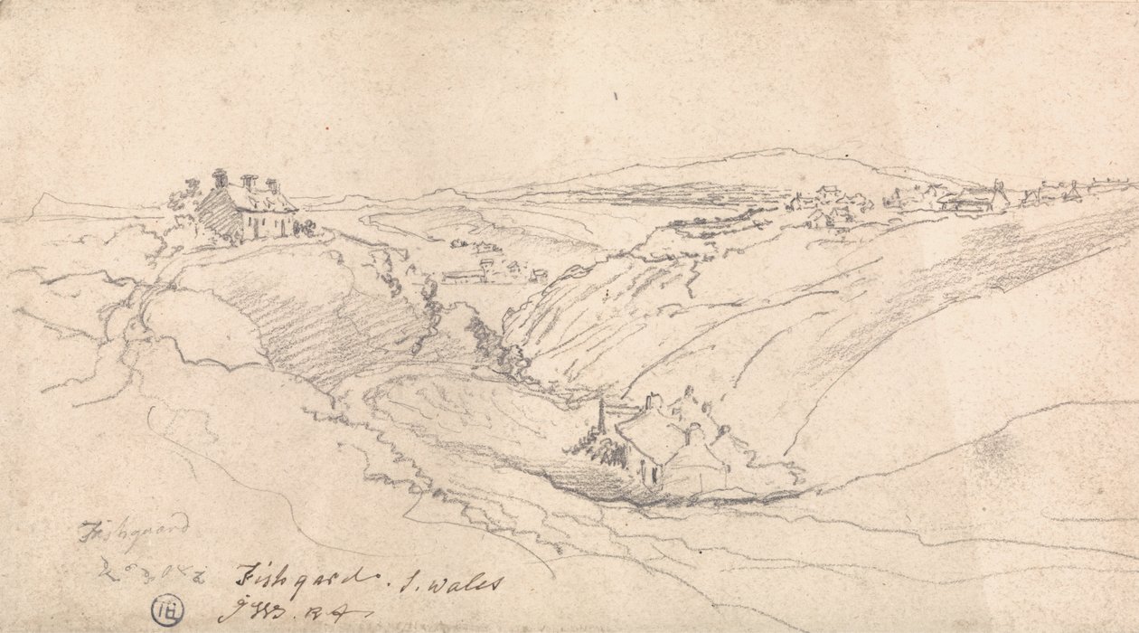 Fishguard, Pembrokeshire, Südwales von James Ward