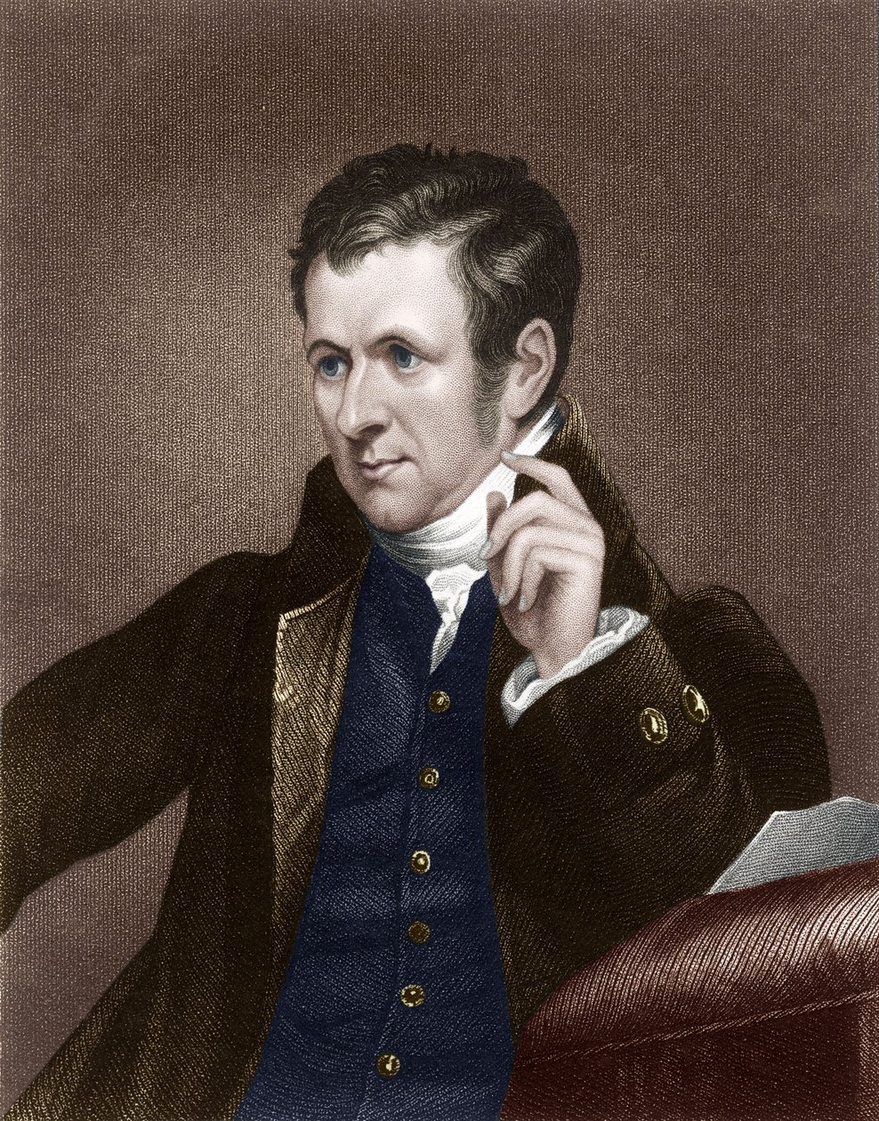 Humphry Davy von James (after) Lonsdale