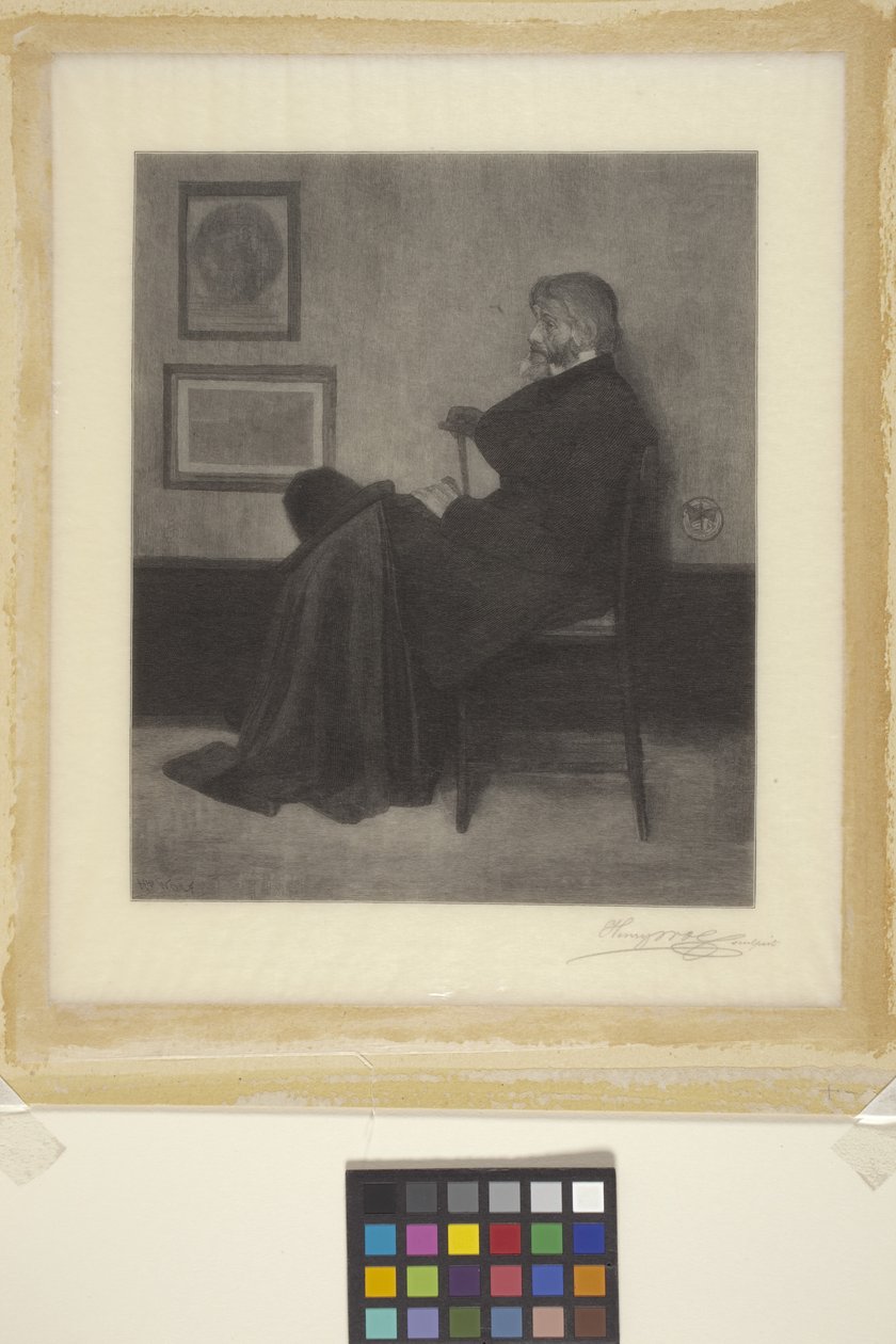 Thomas Carlyle von James Abbott McNeill (attr.to) Whistler