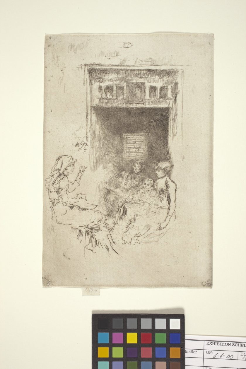 Perlenfädler von James Abbott McNeill Whistler
