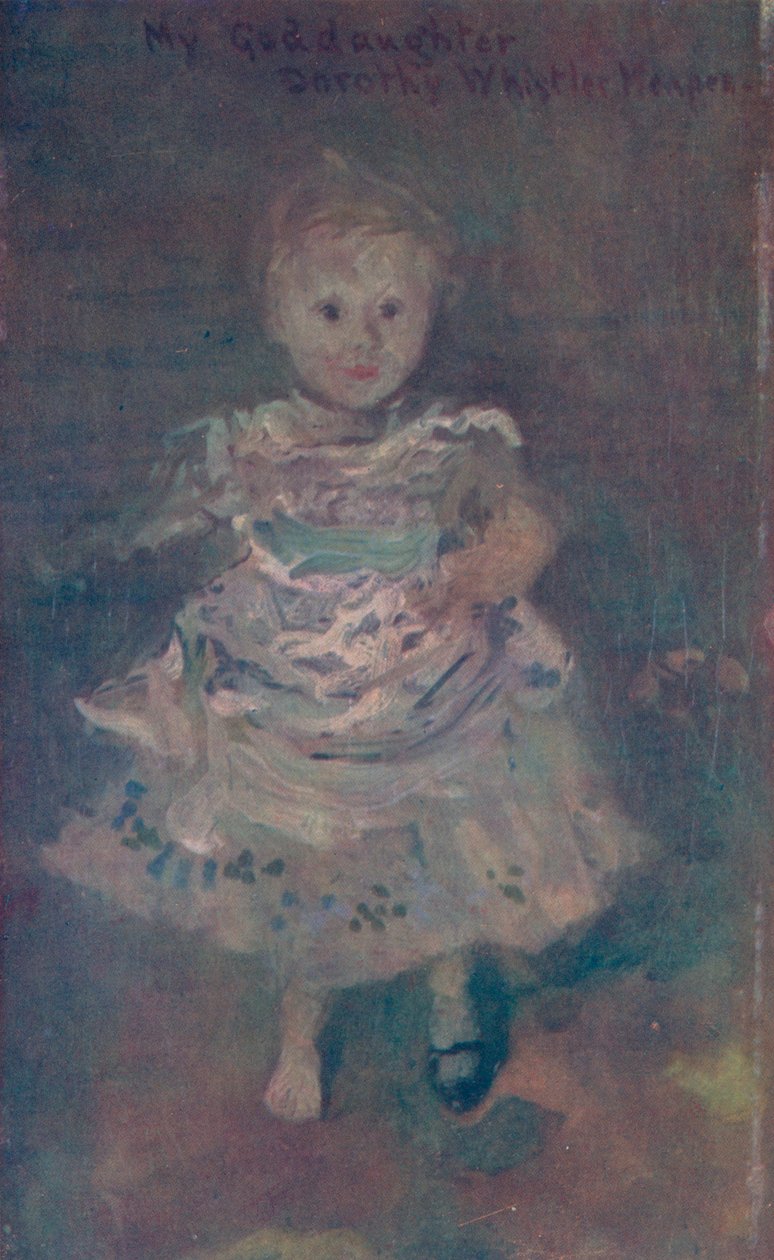 Dorothy Menpes, um 1885, 1904 von James Abbott McNeill Whistler