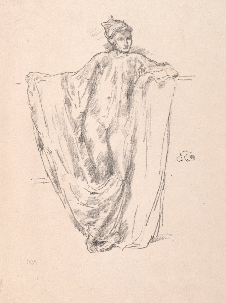 Figurenstudie von James Abbott McNeill Whistler