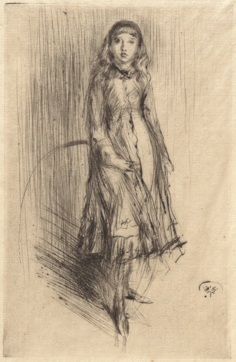 Florence Leyland, ca. 1873 von James Abbott McNeill Whistler