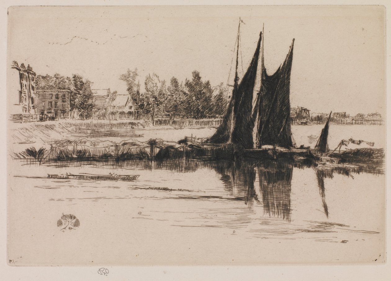 Hurlingham, 1879 von James Abbott McNeill Whistler