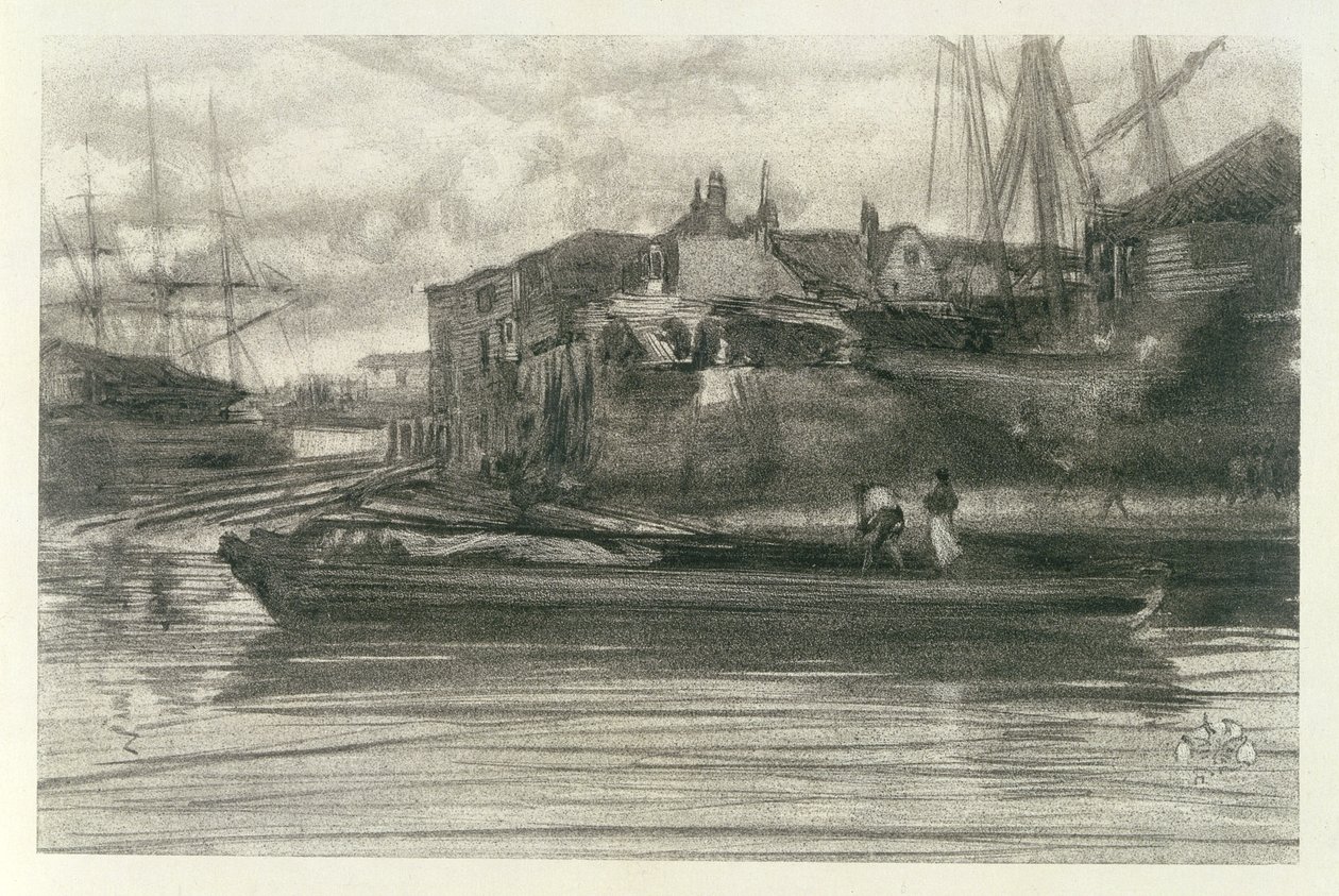 Limehouse, 1878 von James Abbott McNeill Whistler