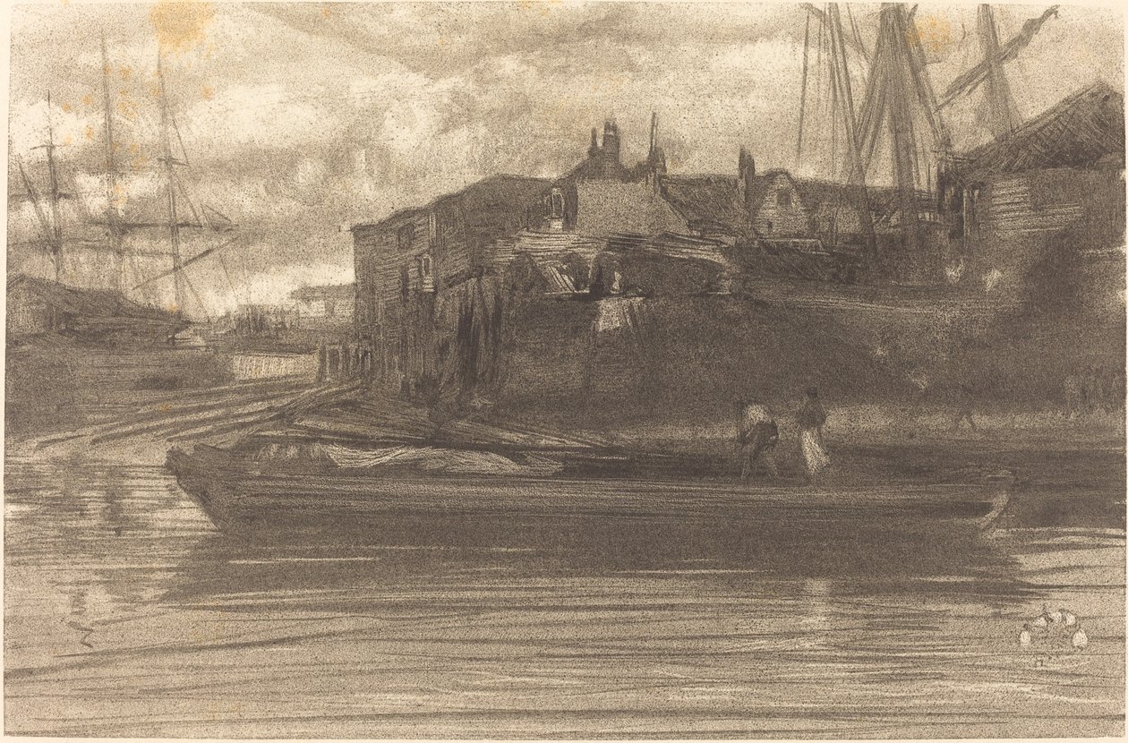 Limehouse, 1878 von James Abbott McNeill Whistler