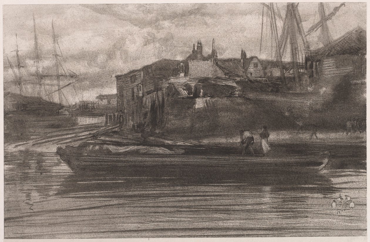 Limehouse, 1878 von James Abbott McNeill Whistler