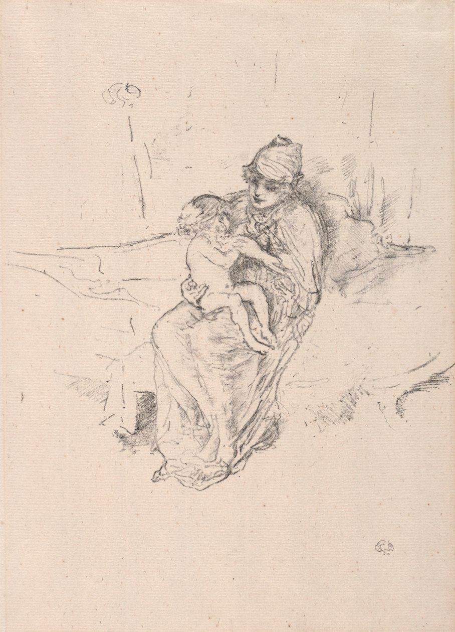 Mutter und Kind, Nr. 1 von James Abbott McNeill Whistler