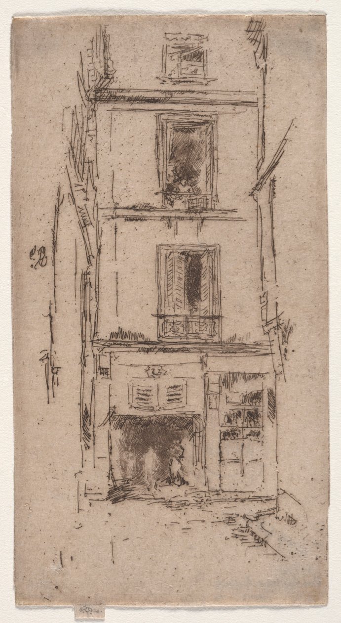 Rue des Bons Enfants, Tours von James Abbott McNeill Whistler