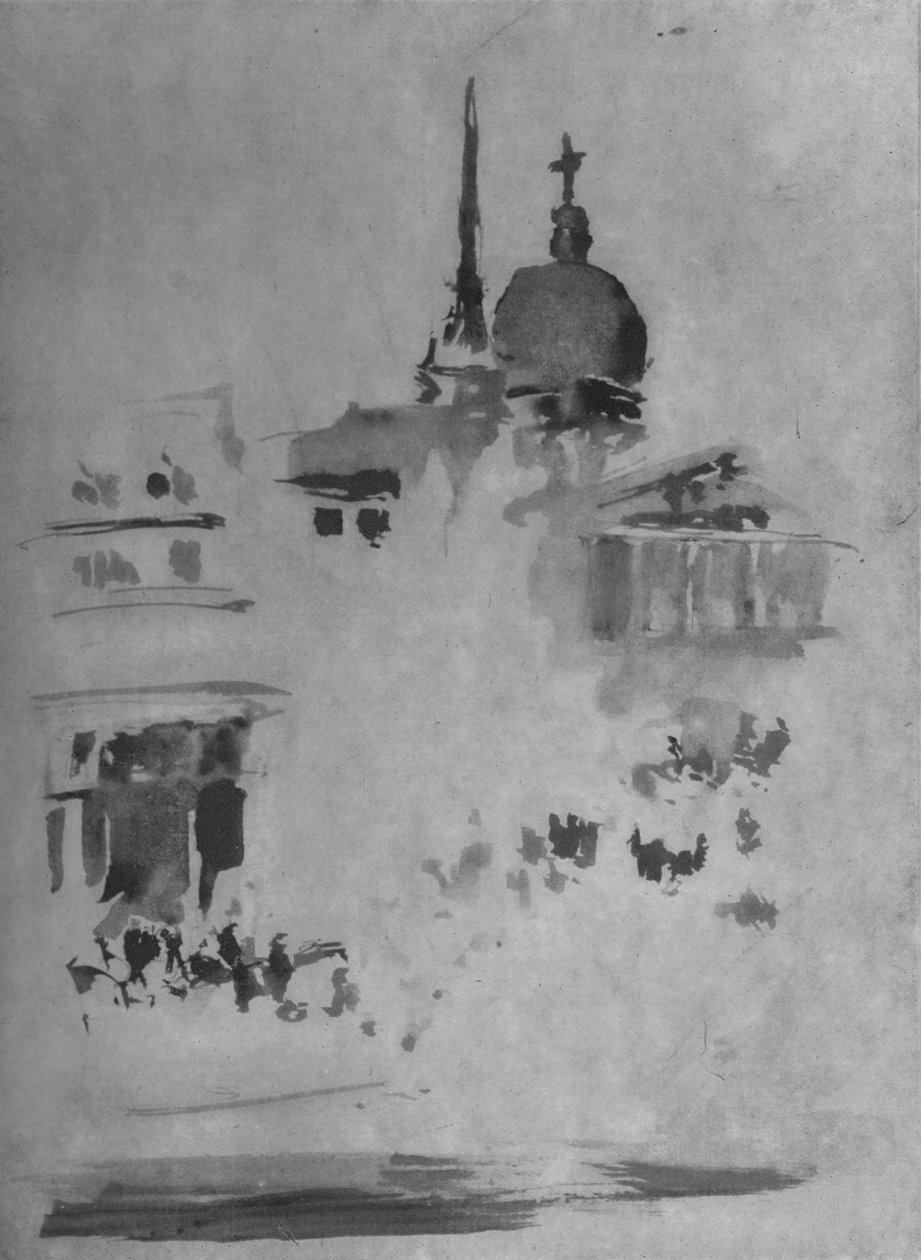 St. Pauls, um 1884, 1904 von James Abbott McNeill Whistler