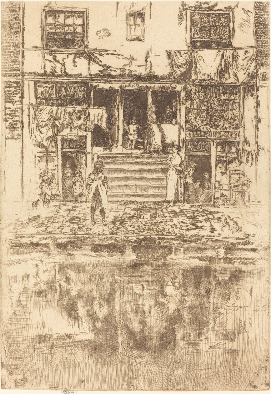 Stufen, Amsterdam, 1889 von James Abbott McNeill Whistler