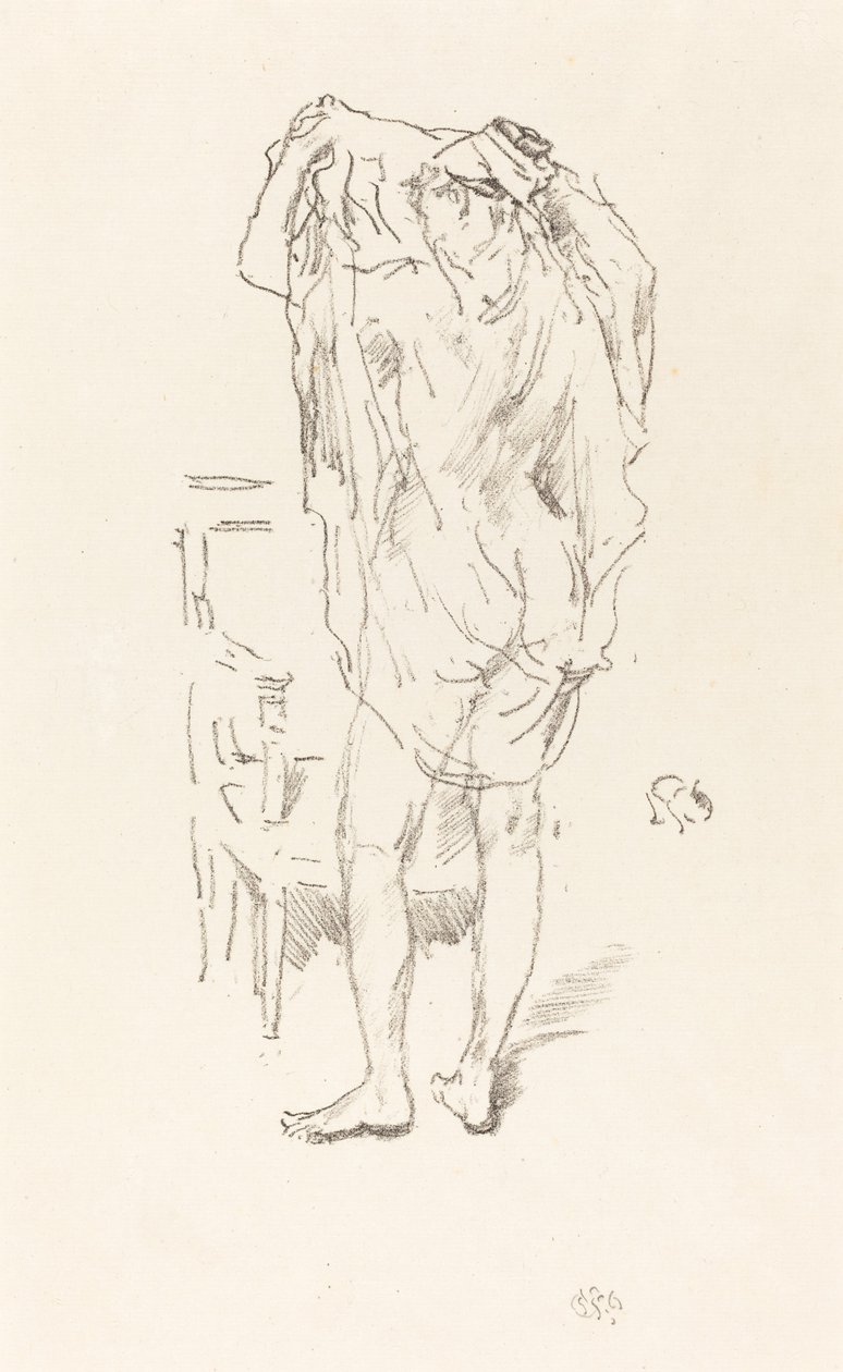 Studie, 1894 von James Abbott McNeill Whistler