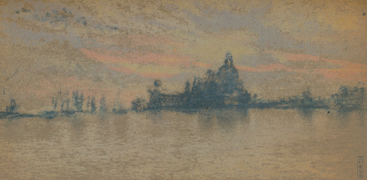 Sonnenuntergang: Venedig von James Abbott McNeill Whistler