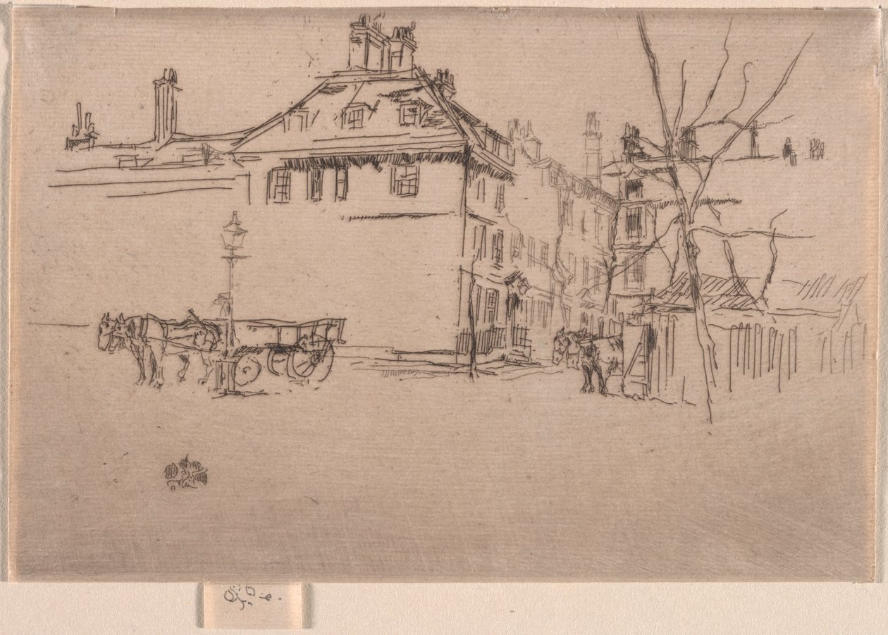 Tempel, 1886 von James Abbott McNeill Whistler