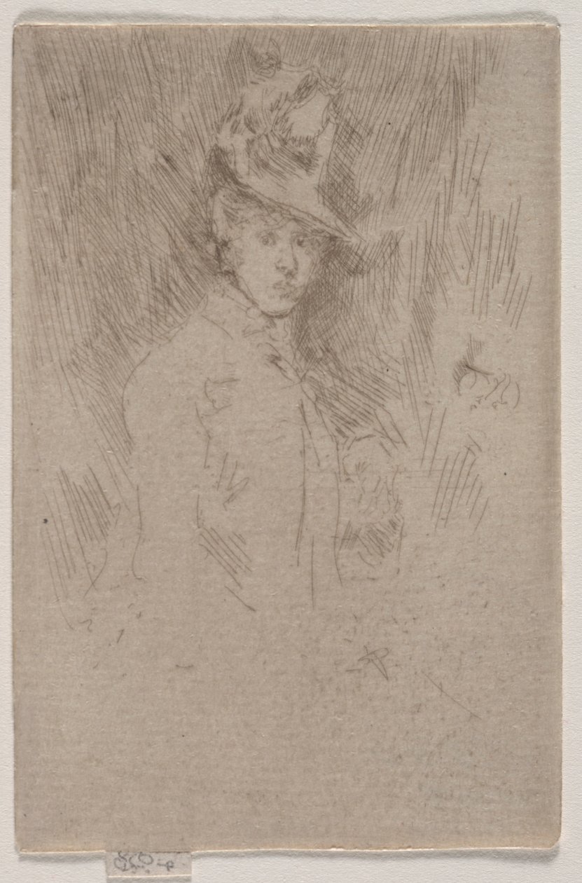 Der kleine Hut von James Abbott McNeill Whistler