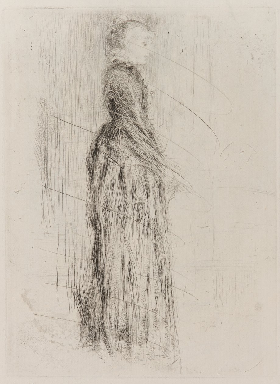 Das kleine Samtkleid von James Abbott McNeill Whistler