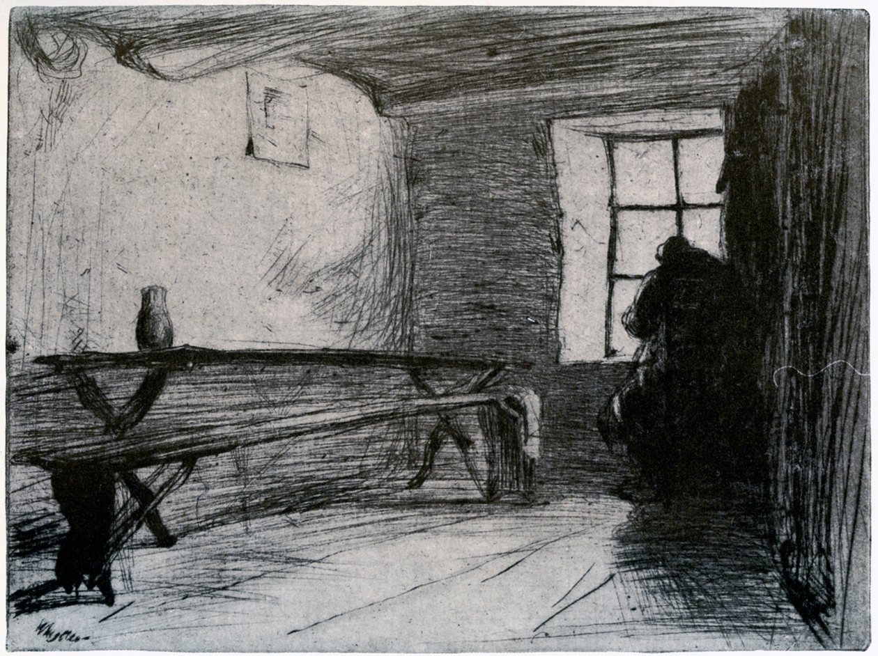 Der Geizhals, ca. 1851 1904 von James Abbott McNeill Whistler