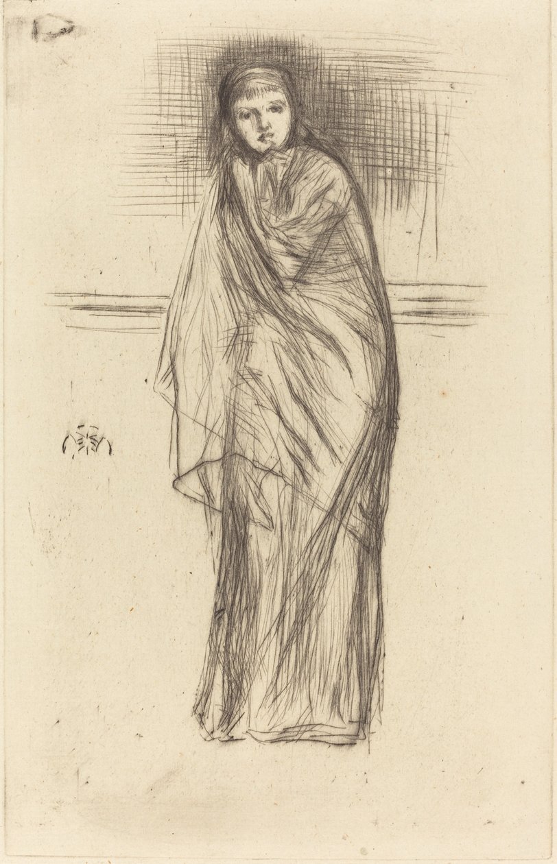 Das Modell ruht von James Abbott McNeill Whistler