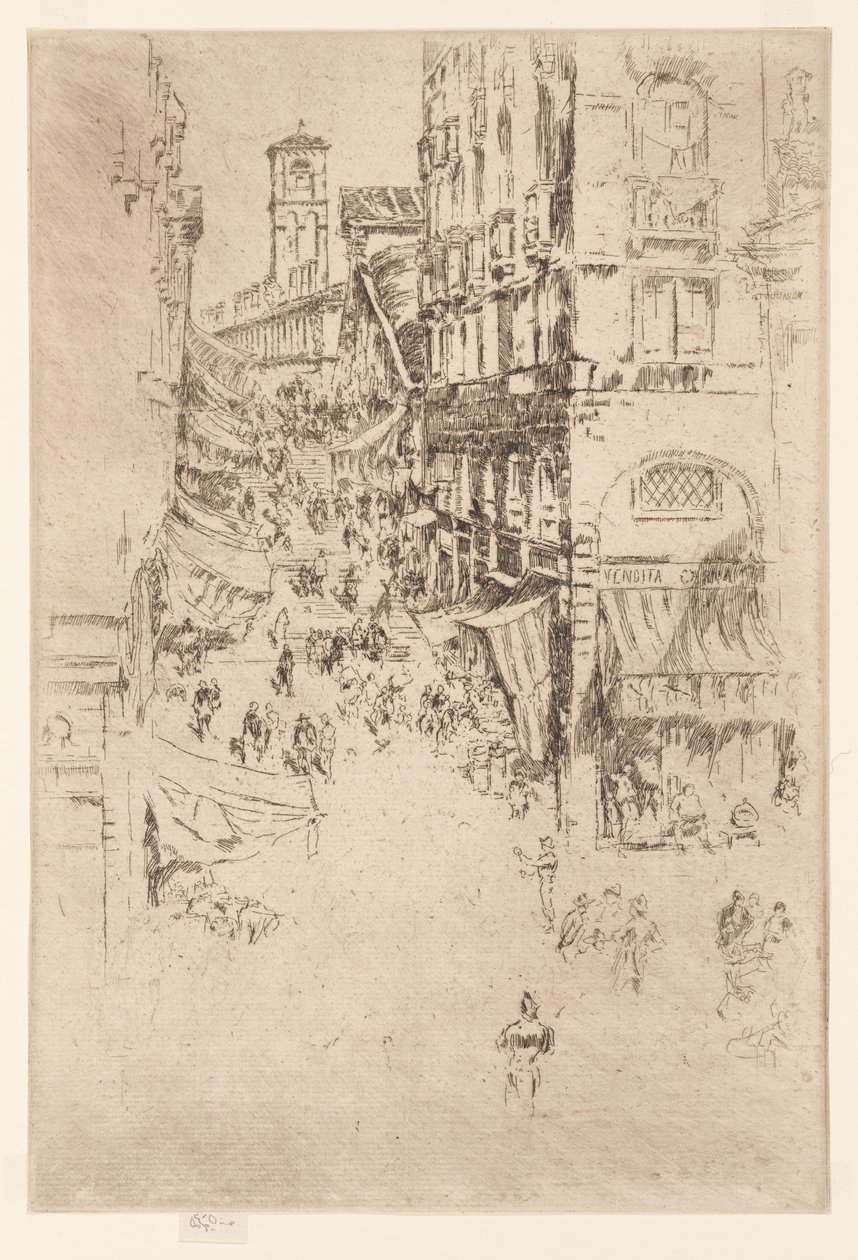 Die Rialto von James Abbott McNeill Whistler