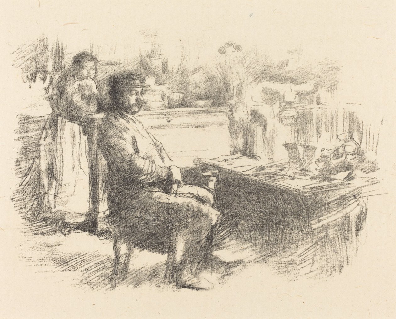 Der Schuhmacher, 1896 von James Abbott McNeill Whistler
