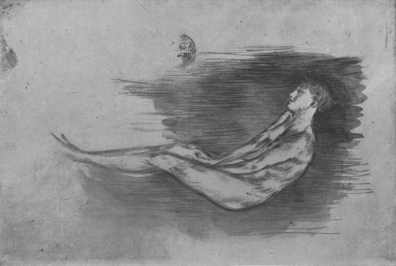 Tillie, ein Modell, 1873, 1904 von James Abbott McNeill Whistler