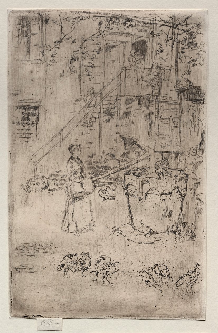 Truthähne, 1886 von James Abbott McNeill Whistler
