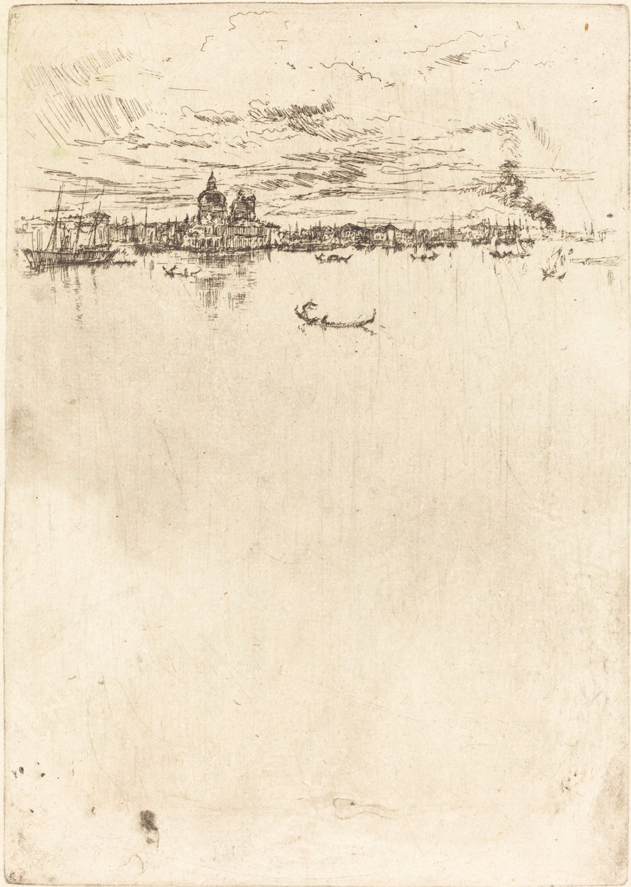 Aufrechtes Venedig, 1879-1880 von James Abbott McNeill Whistler