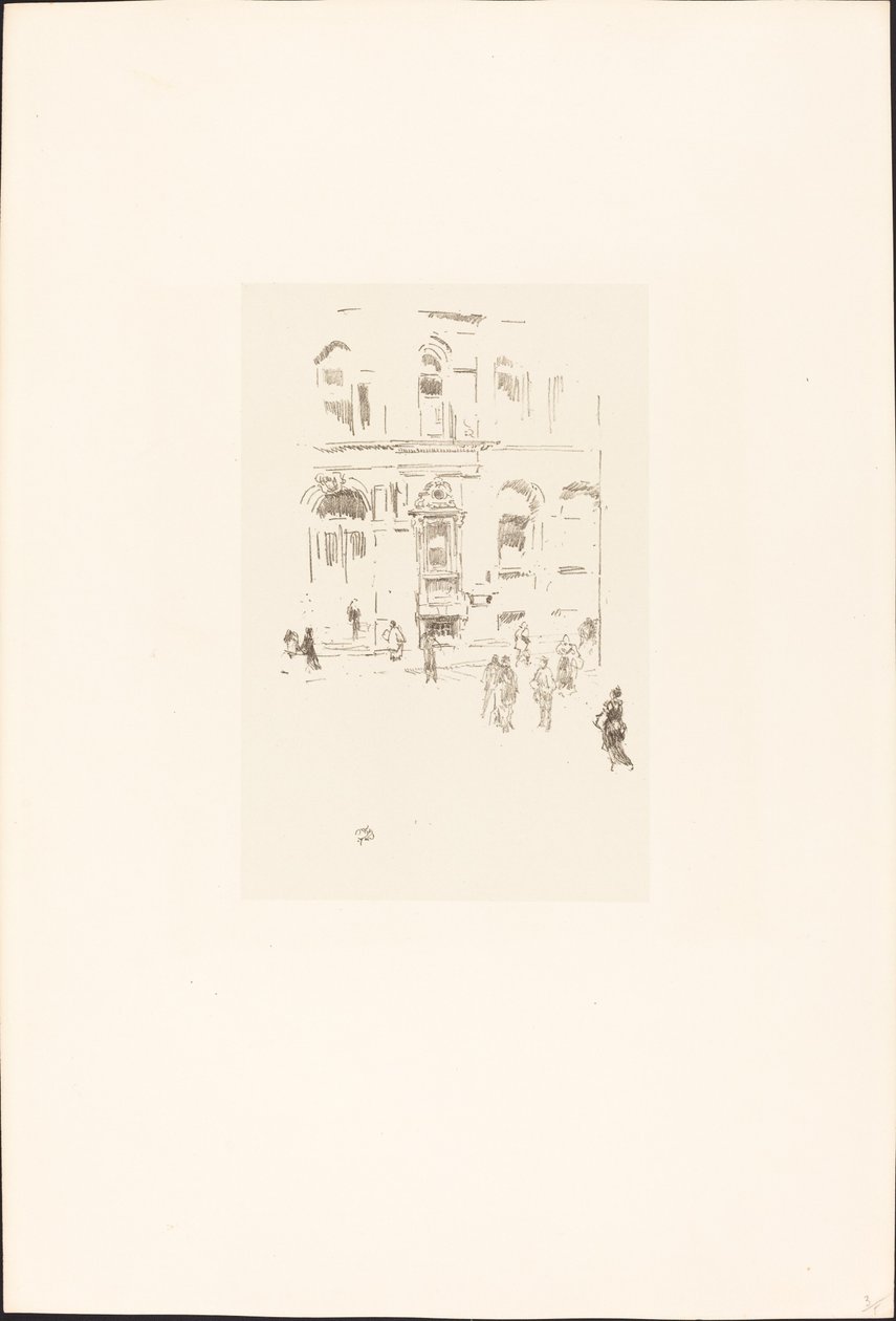 Victoria Club, 1879-1887 von James Abbott McNeill Whistler
