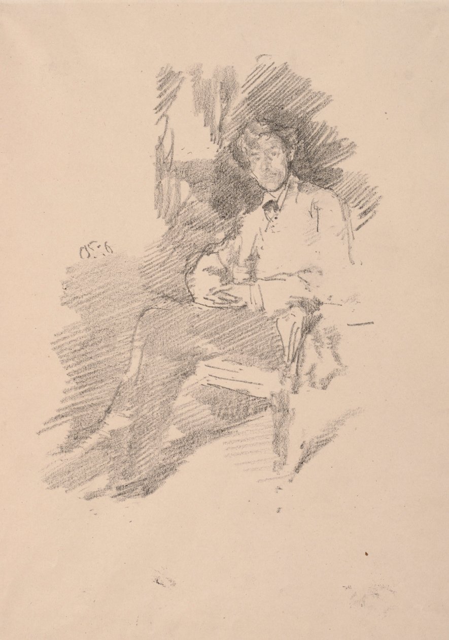 Walter Sickert, 1895 von James Abbott McNeill Whistler