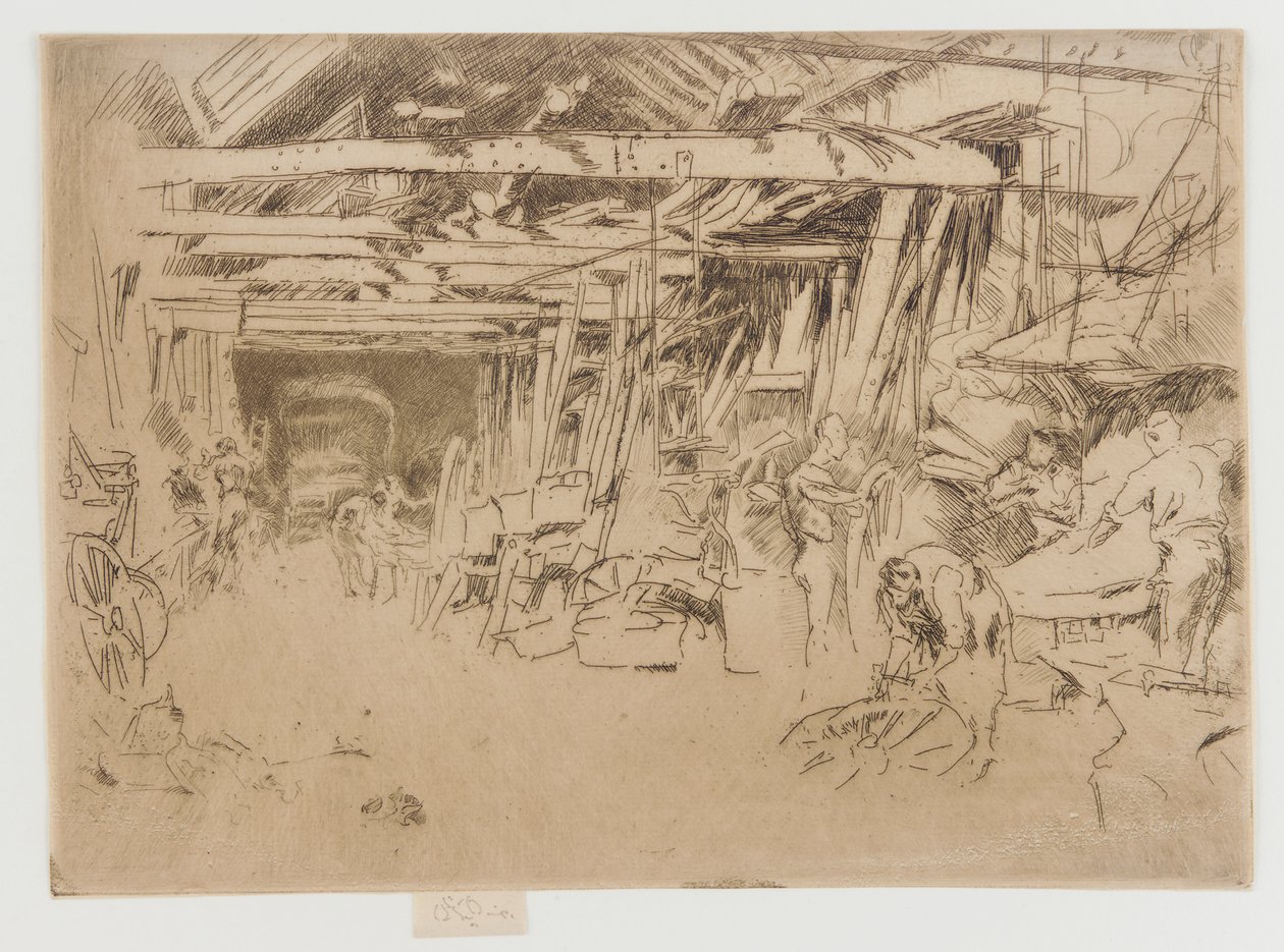 Radmacher, 1879-1880 von James Abbott McNeill Whistler