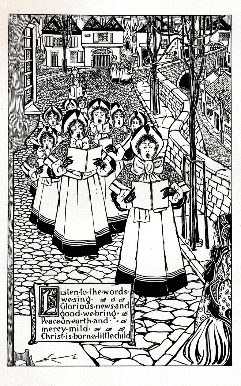 Ein Weihnachtslied, um 1898 von James Allan Duncan