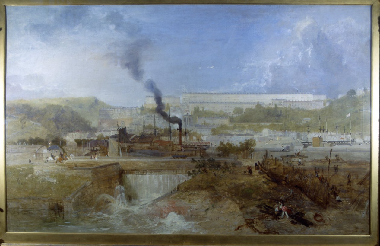 Clifton vom Überfall-Damm von James Baker Pyne