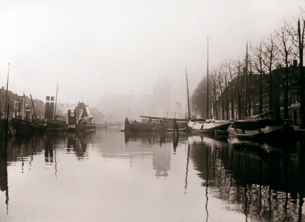 Kanalboote, Dordrecht, Niederlande, 1898 von James Batkin