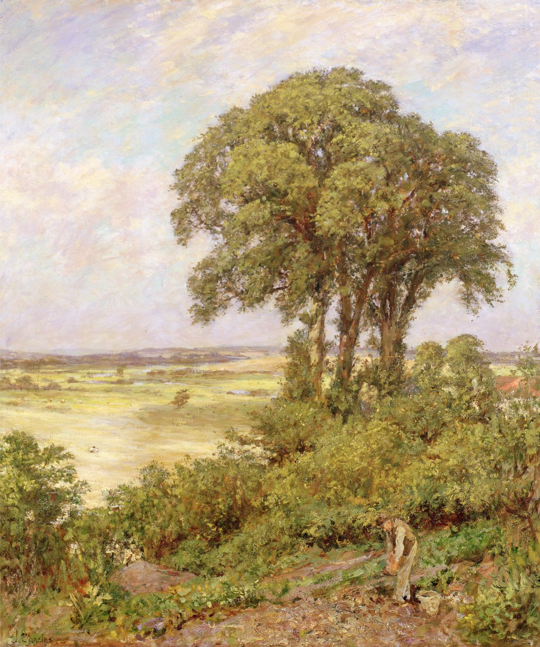 Landschaft in Sussex von James Charles