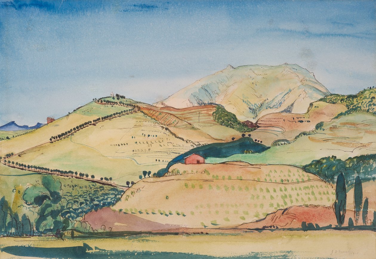 Tour Madeloc, 1910 von James Dickson Innes