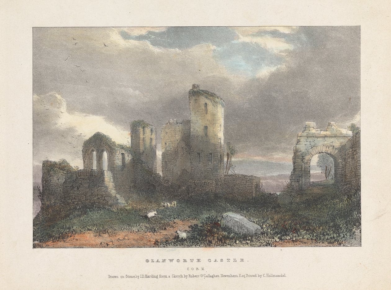 Glanworth Castle von James Duffield Harding