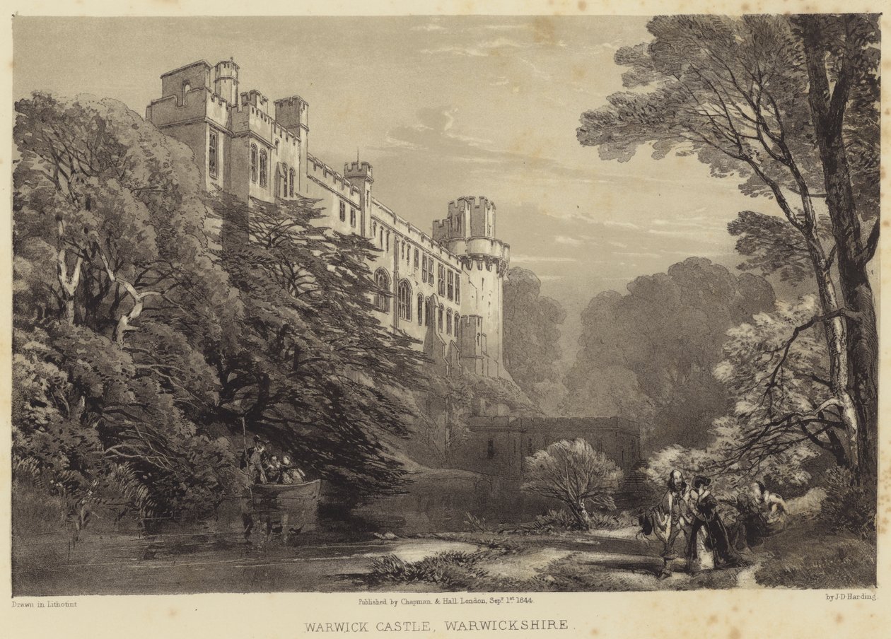 Warwick Castle, Warwickshire von James Duffield Harding