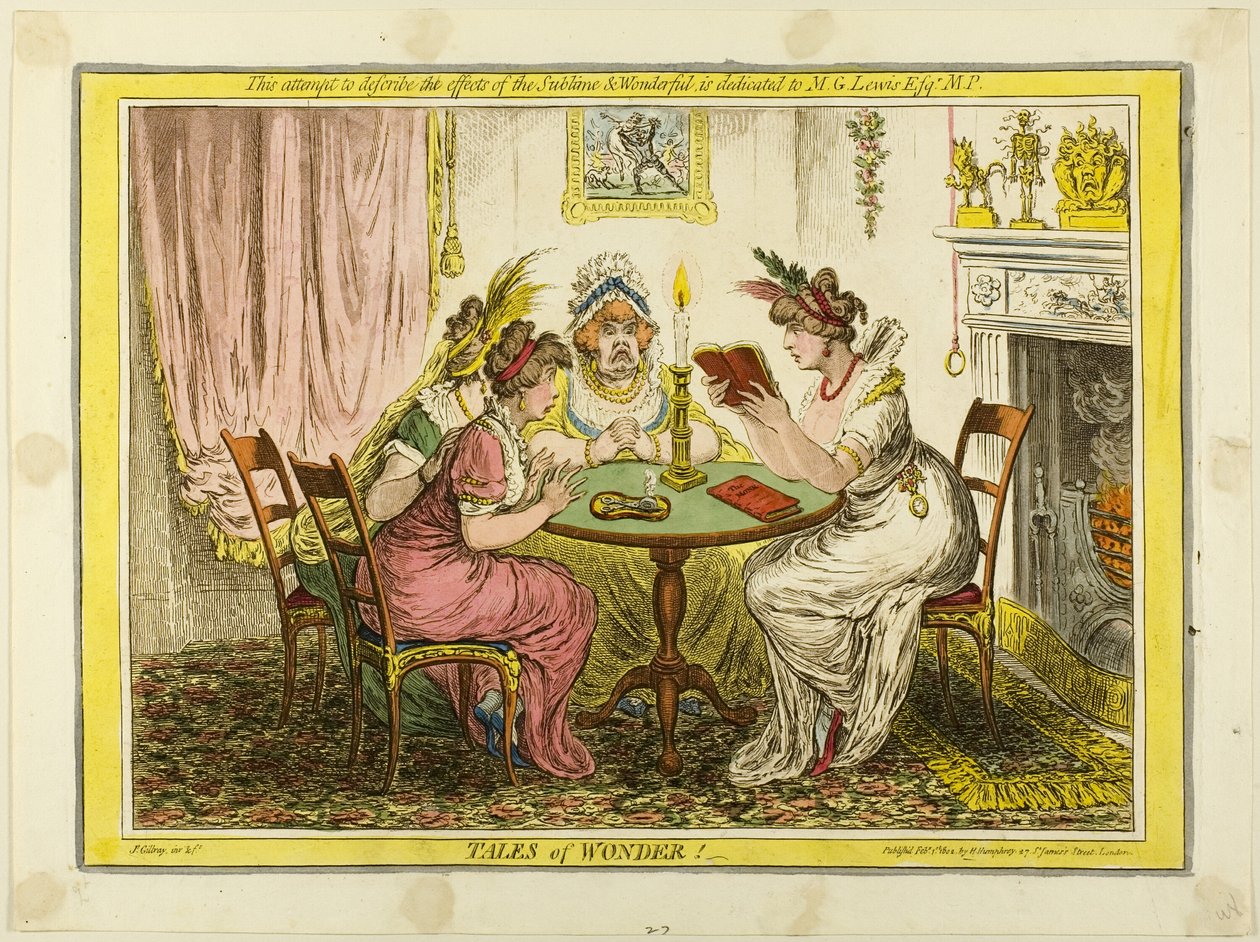 Geschichten des Staunens! von James Gillray