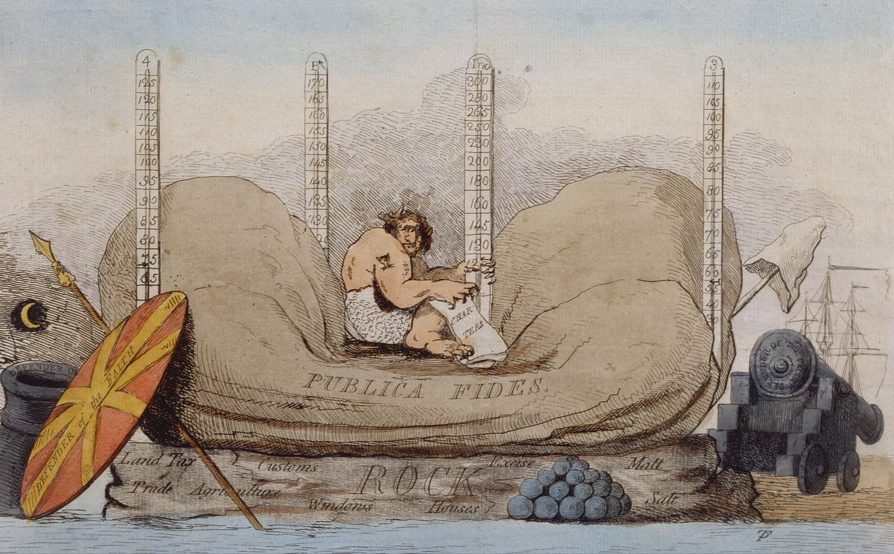 Der Albtraum 1784 von James Gillray