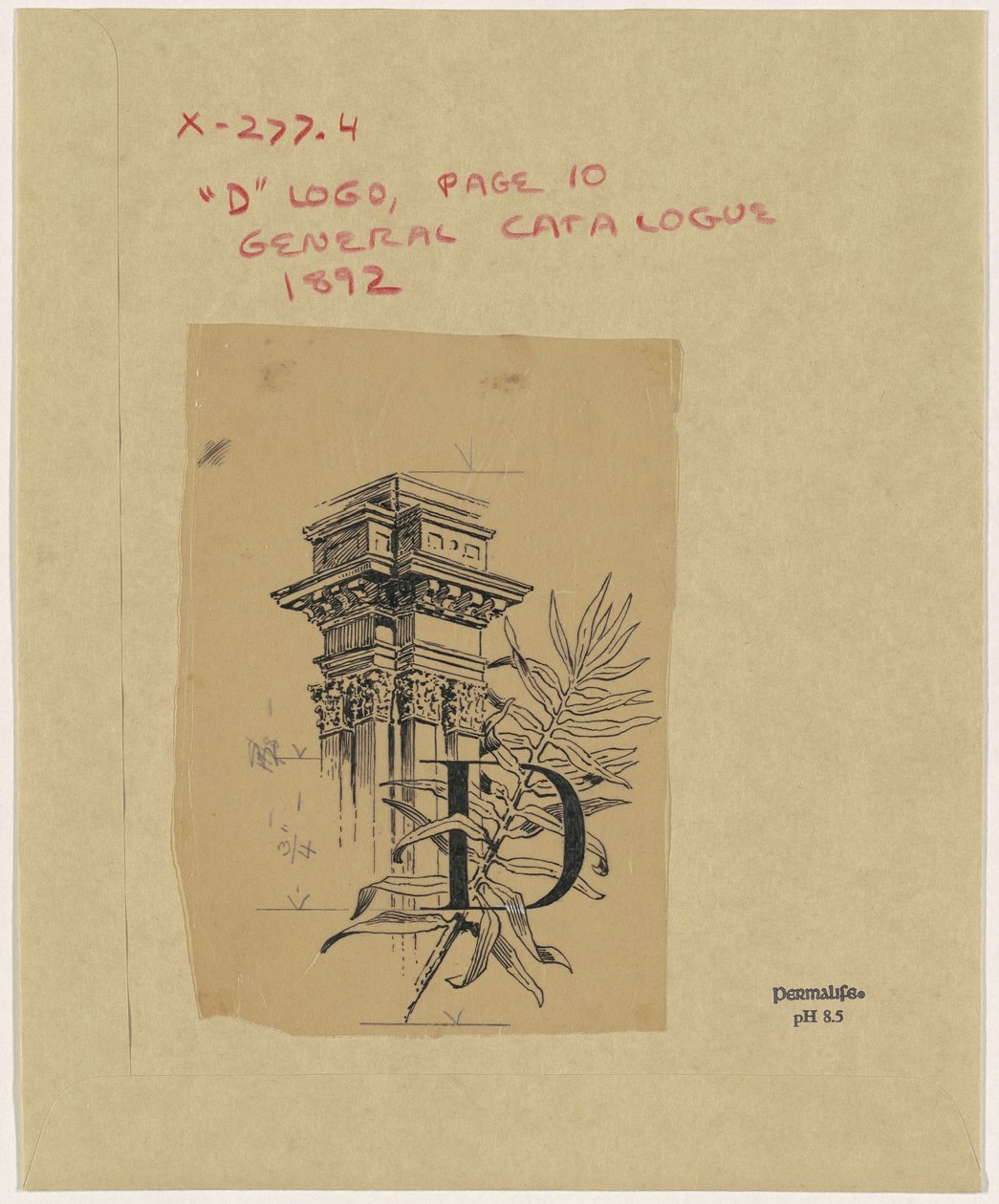 Beschreibung des Gebäudes von James Henry Moser