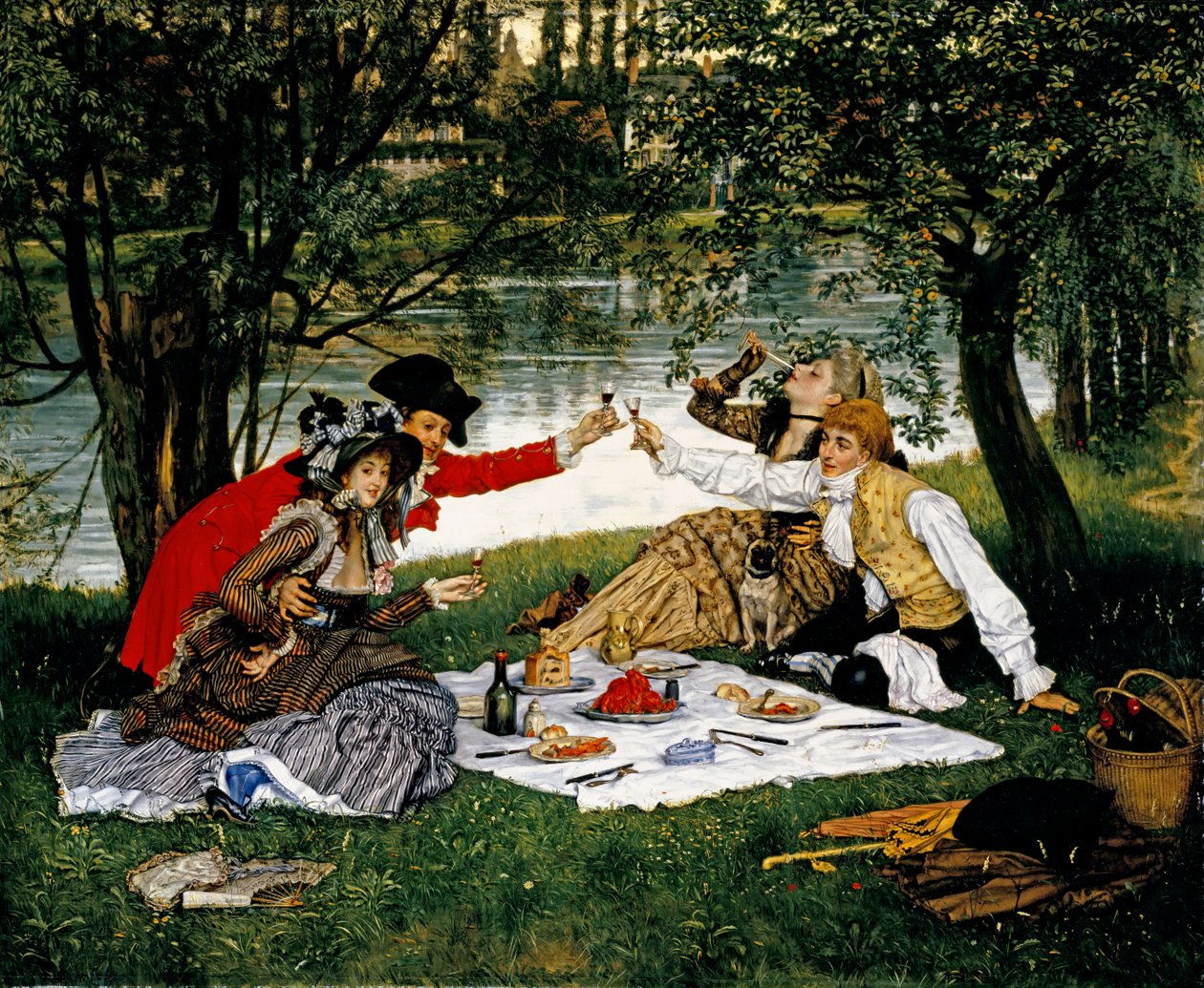 Partie Carrée, 1870 von James Jacques Joseph Tissot