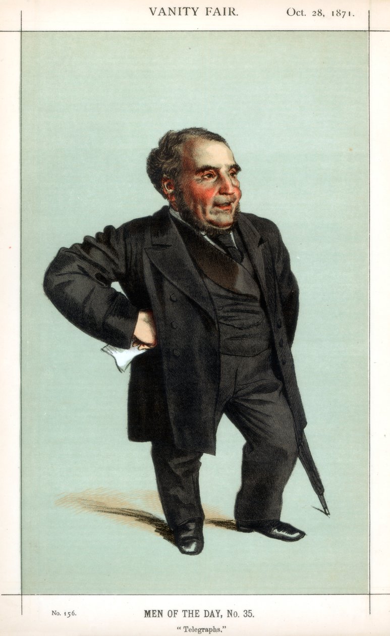 Telegrafen, 1871 von James Jacques Joseph Tissot