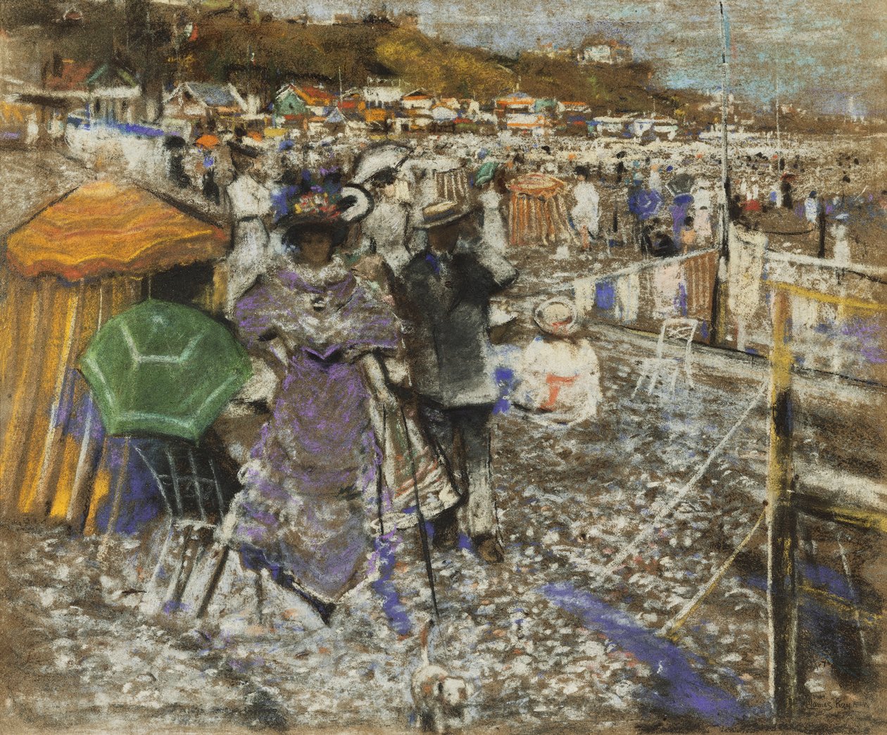 Am Strand; Feiertag von James Kay