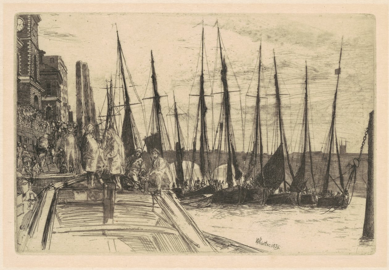 Billingsgate von James Abbott McNeill Whistler