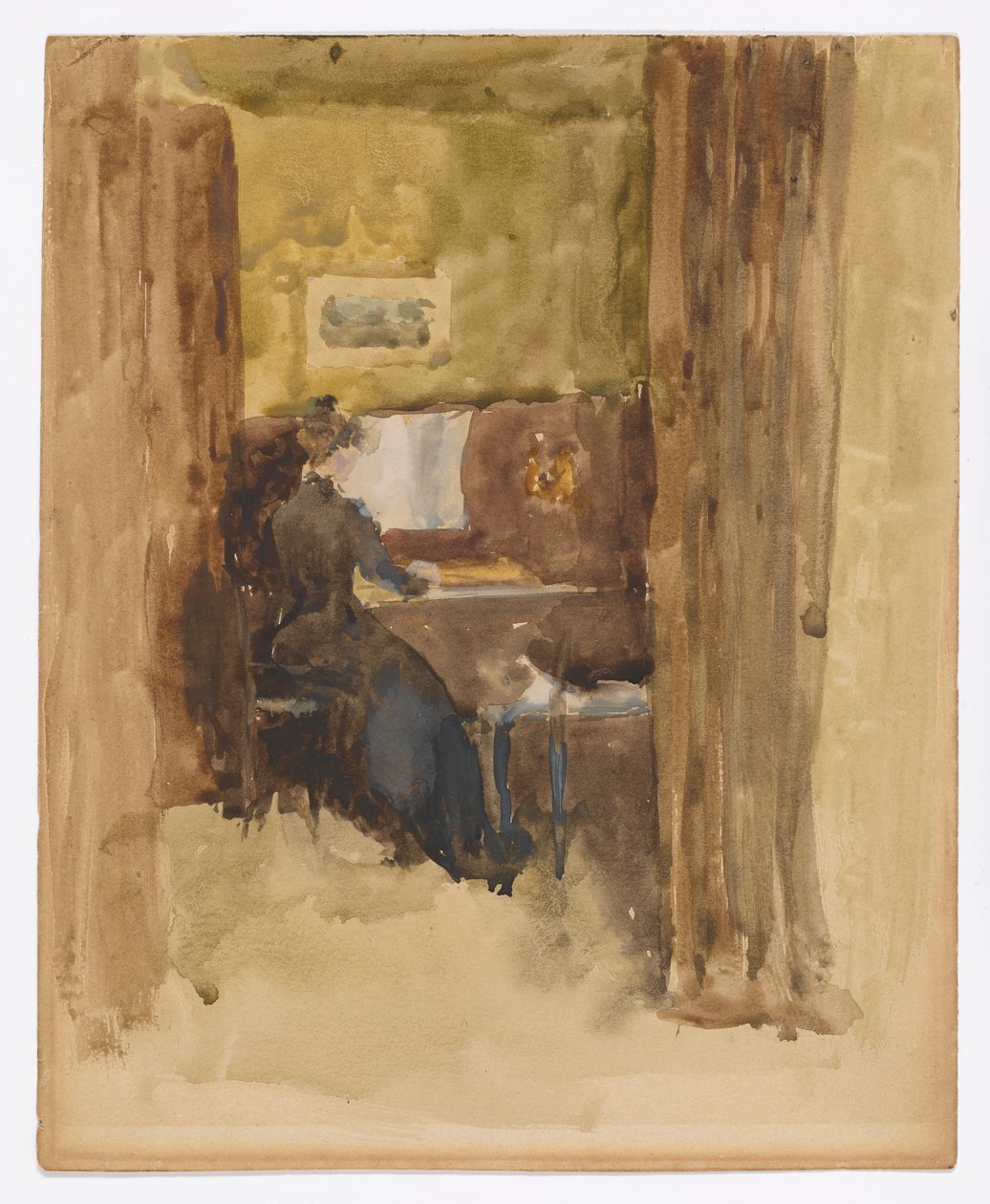 Bravura in Braun von James Abbott McNeill Whistler