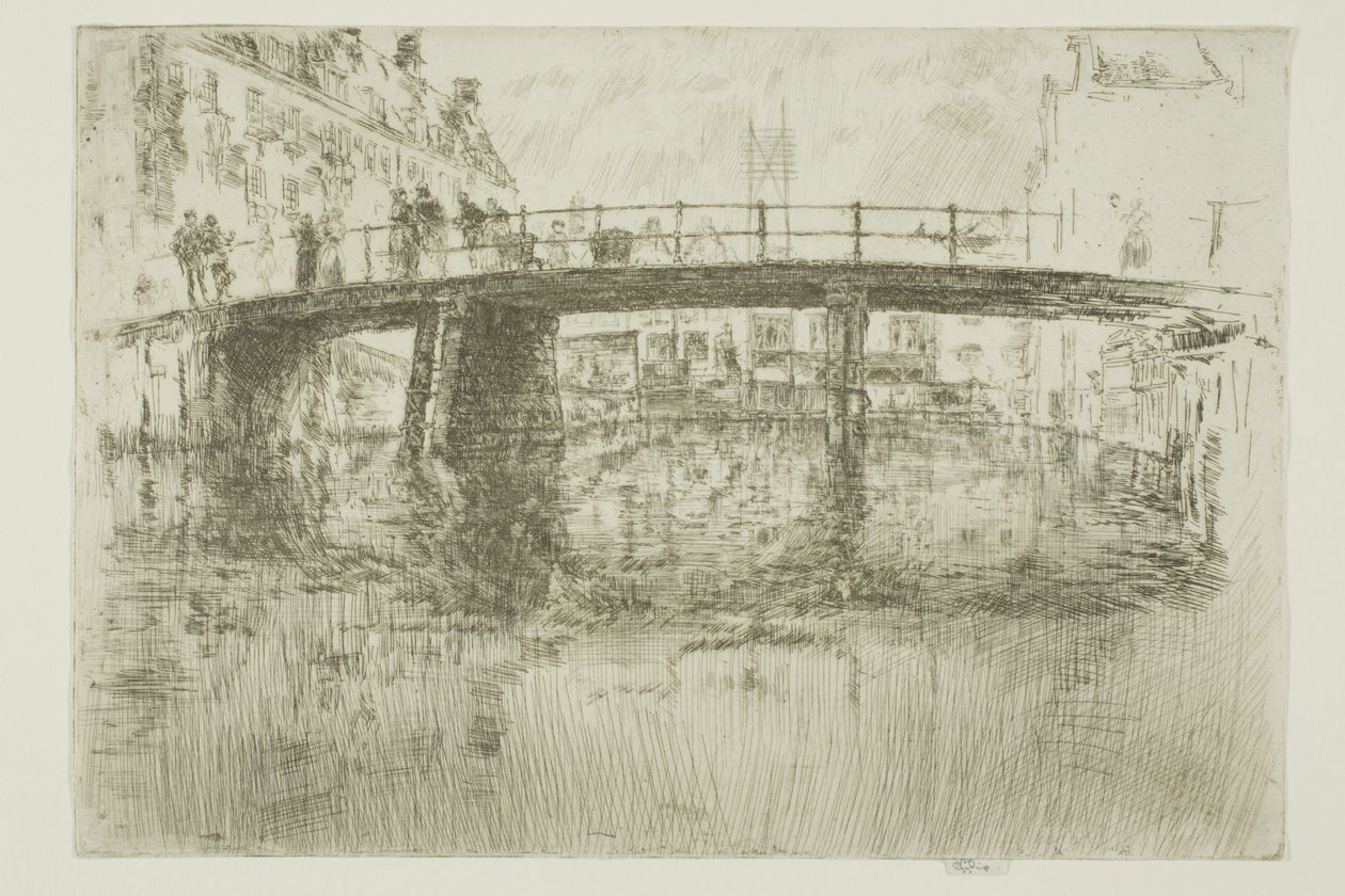 Brücke, Amsterdam von James Abbott McNeill Whistler