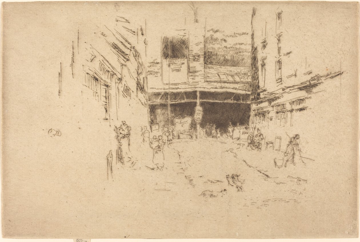 Kleiderbörse, Nr. I von James Abbott McNeill Whistler