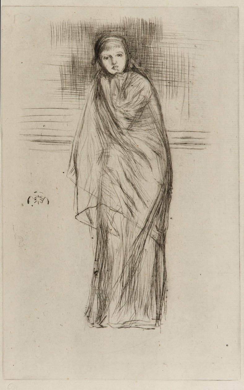 Verhülltes Modell von James Abbott McNeill Whistler